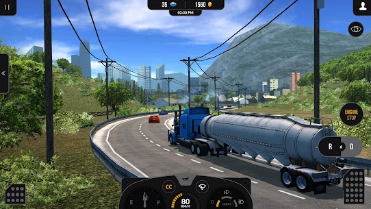 تحميل لعبة Truck Simulator PRO 2 مهكرة للأندرويد باخر اصدار 1