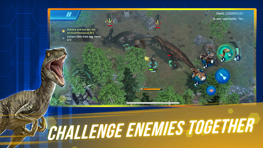 تحميل لعبة Jurassic World Primal Ops مهكرة 2022 للأندرويد 3