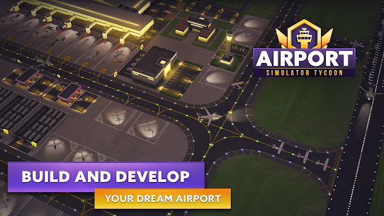 تحميل لعبة Airport Simulator Tycoon مهكرة 2023 للأندرويد 1