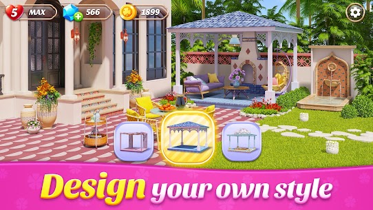 تحميل لعبة Space Decor Villa APK مهكرة للأندرويد 2022 باخر اصدار 2