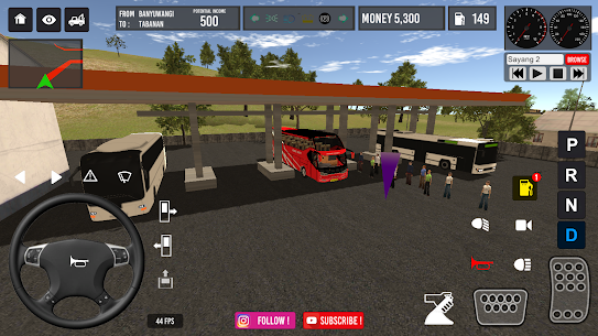تحميل لعبة IDBS Bus Simulator مهكرة آخر إصدار 2023 للأندرويد 3