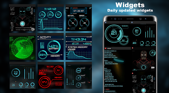 تحميل تطبيق Jarvis Assistant Launcher مهكر آخر إصدار للأندرويد 3
