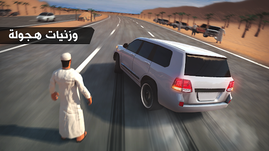 تحميل لعبة المهجول Highway Drifter مهكرة 2023 للأندرويد 3