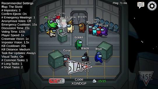 تحميل لعبة Among Us مهكرة 2023 آخر إصدار للأندرويد 4