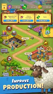 تحميل لعبة Idle Farmer Tycoon مهكرة للأندرويد 2022 اخر اصدار 3