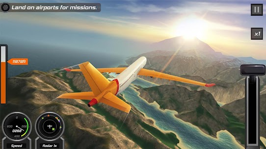 تحميل لعبة Flight Pilot Simulator 3D مهكرة 2023 آخر إصدار 5
