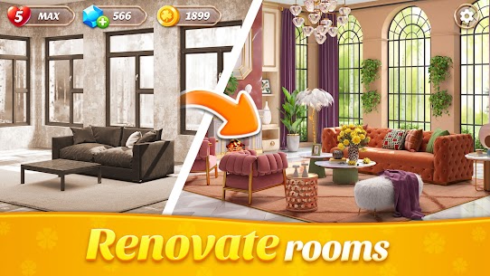 تحميل لعبة Space Decor Villa APK مهكرة للأندرويد 2022 باخر اصدار 1
