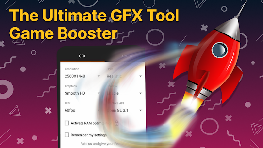 تحميل تطبيق GFX Tool Pro لتسريع الالعاب اخر إصدار للأندرويد 1
