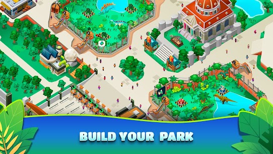 تحميل لعبة Idle Dinosaur Park Tycoon مهكرة للأندرويد باخر إصدار 1