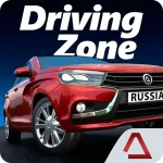 تحميل لعبة سباق السيارات الروسية Driving Zone: Russia APK مهكرة من ميديافاير 2022