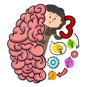 تحميل لعبة اختبار الدماغ الممتعة Brain Test 3 APK مهكرة من ميديافاير 2022 للاندرويد !!