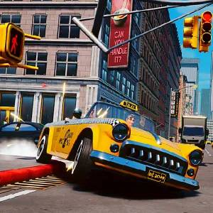 تحميل لعبة رازي تاكسي محاكي الفوضى Crazy Taxi Chaos Simulator APK للاندرويد 2022 اخر اصدار !!