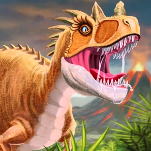 تنزيل لعبة الديناصورات Dino Battle Mod APK مهكرة للاندرويد مجانا 