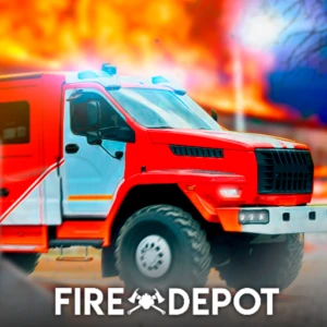 تنزيل لعبة اطفاء الحريق وإنقاذ الناس Fire Depot APK مجانا من ميديافاير 2023