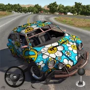 تحميل لعبة Mega Car Crash Simulator‏ مهكرة 2023 للأندرويد