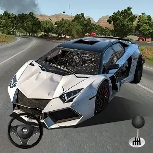 تحميل لعبة Mega Car Crash Simulator‏ مهكرة