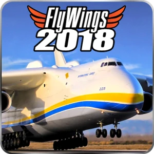 تحميل لعبة Flight Simulator 2018 FlyWings مهكرة للأندرويد