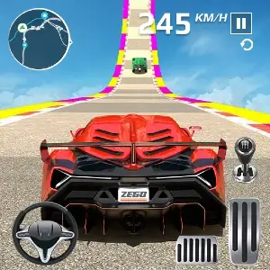 GT Car Stunts 3D مهكرة