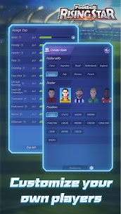 تحميل لعبة Football Rising Star APK آخر إصدار للأندرويد 5